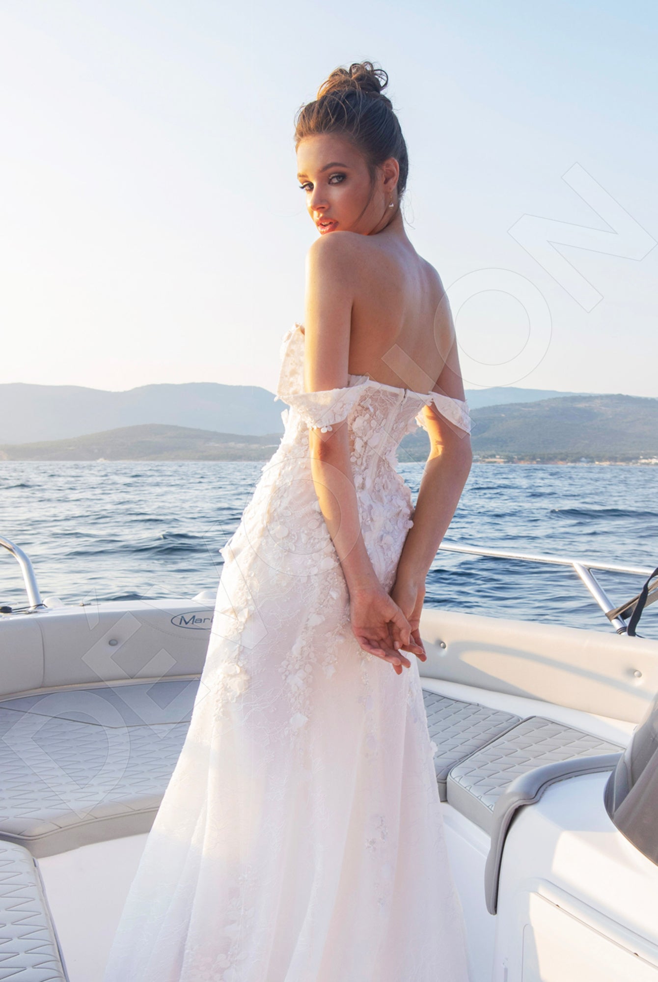 Anastasia A-line Sweetheart Ivory Wedding dress