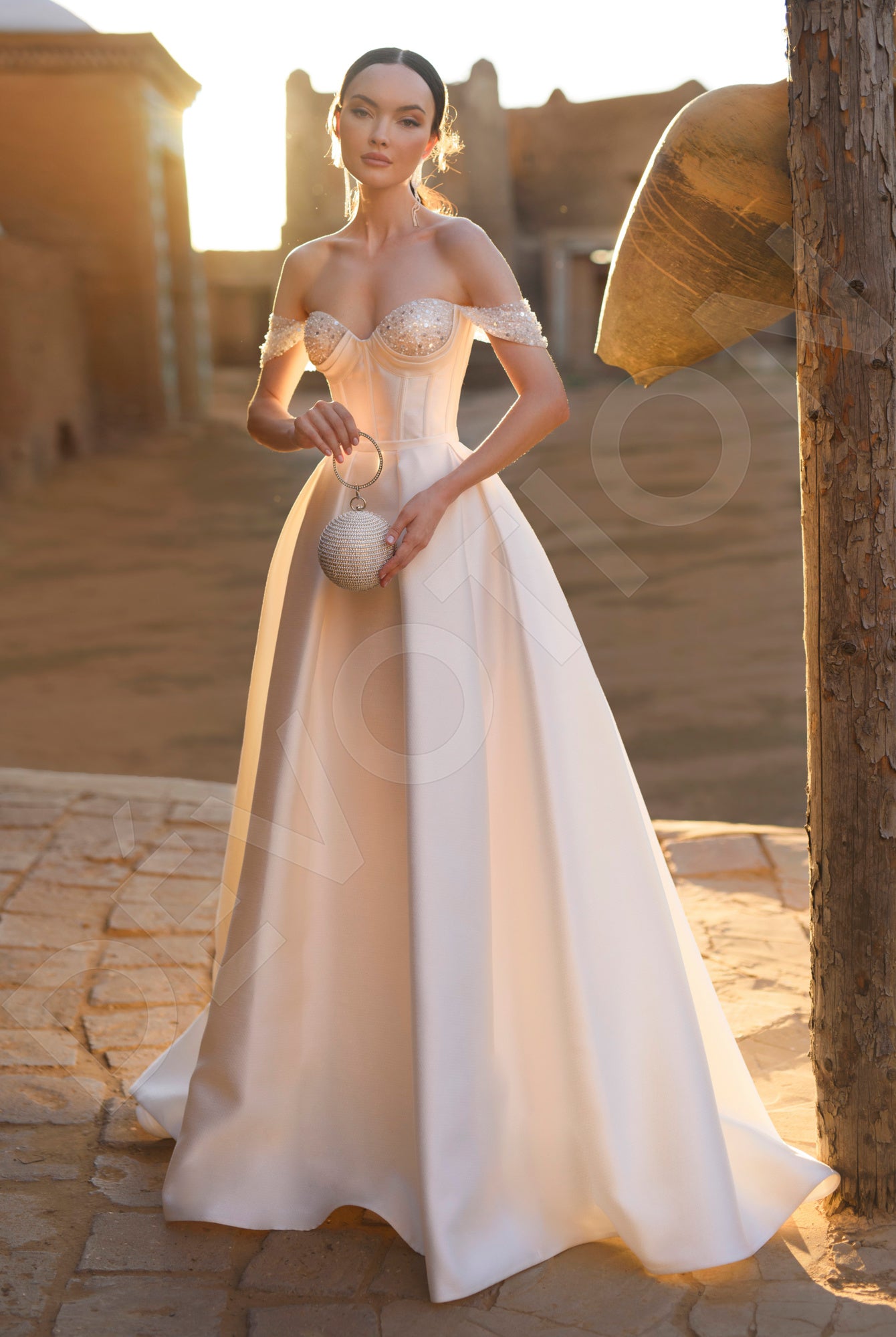 Anser A-line Sweetheart Off White Wedding dress