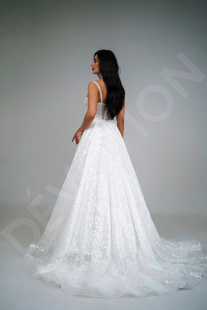 Belen A-Line Sweetheart Ivory Wedding dress