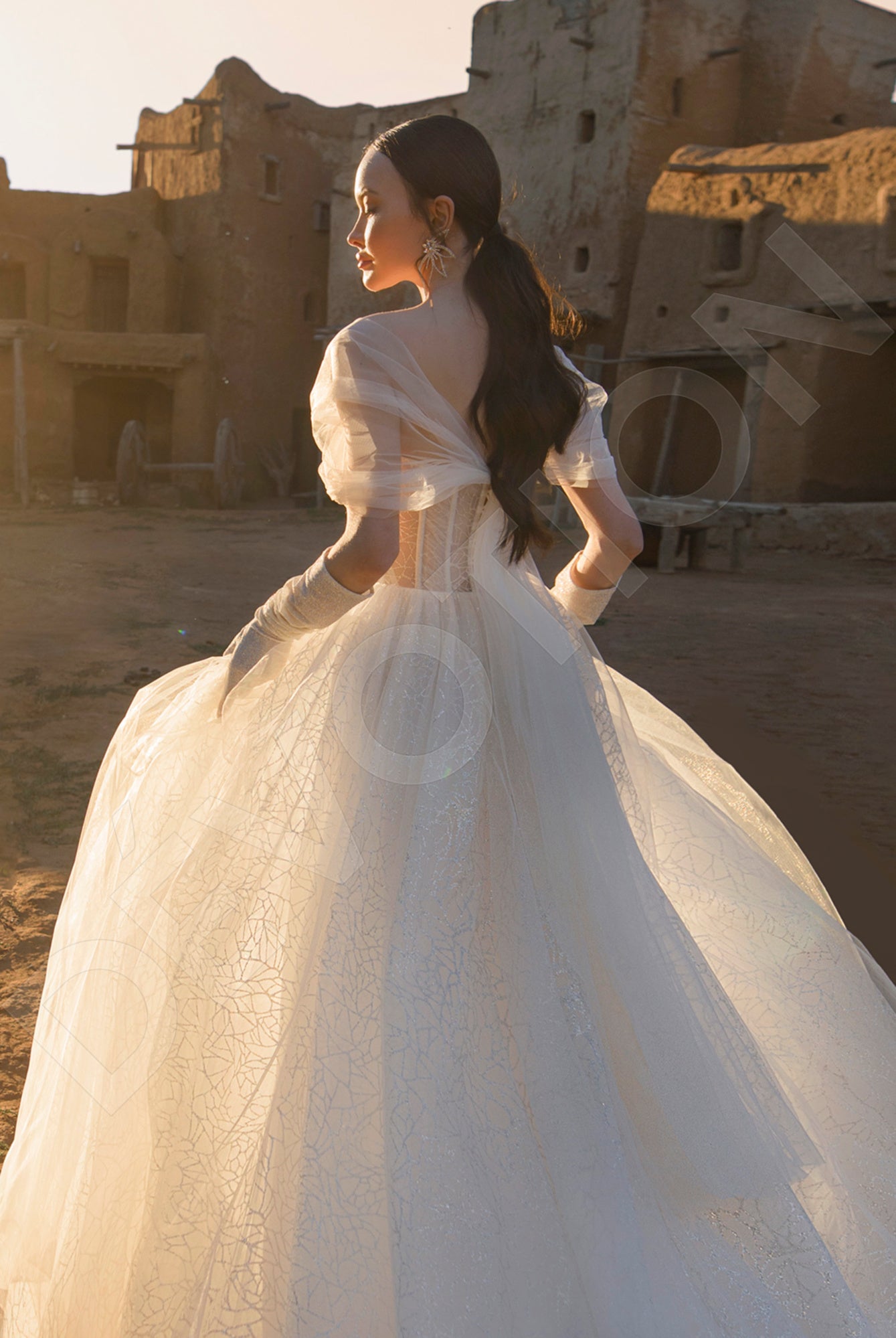 Juventa A-line Sweetheart Off White Wedding dress