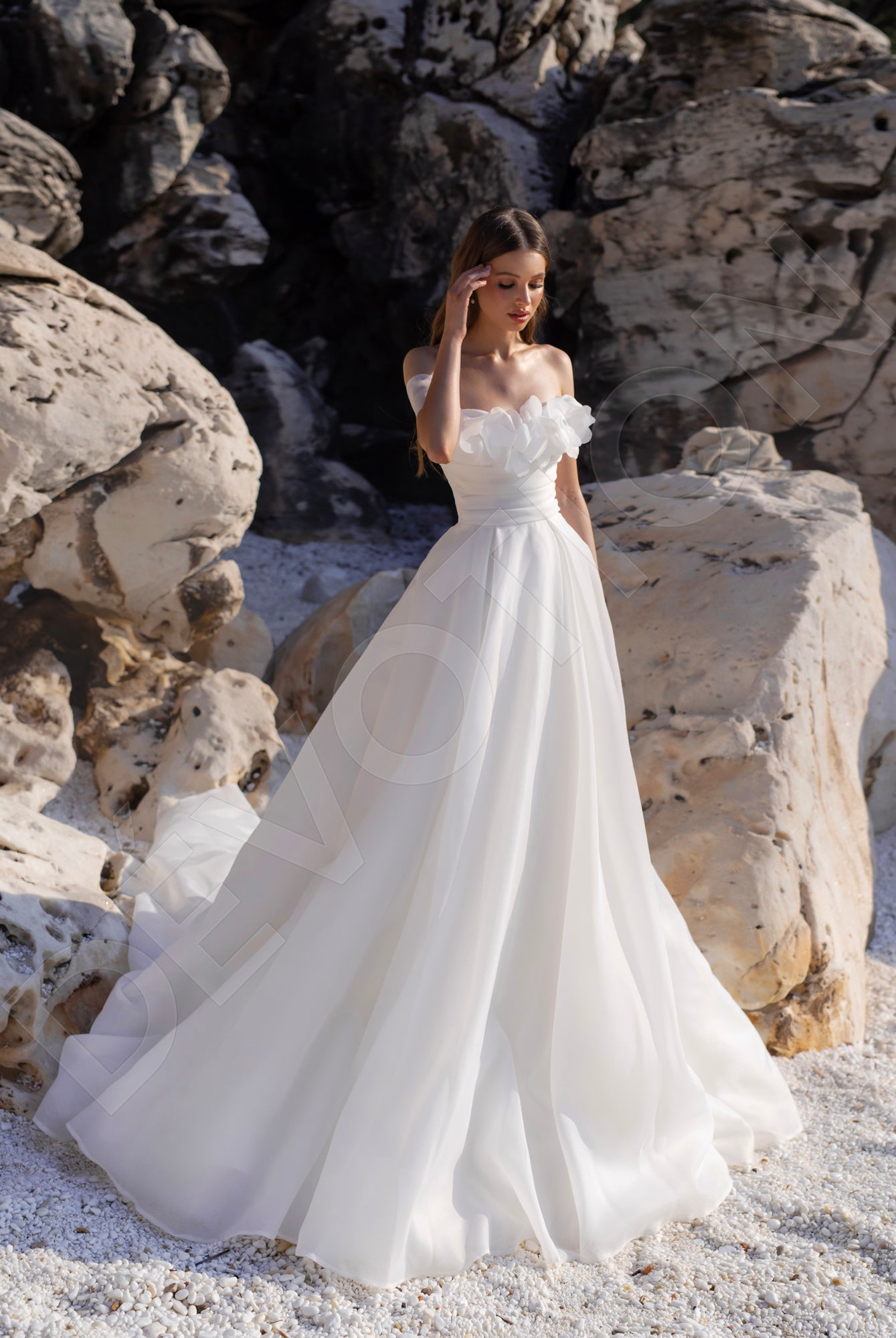 Luise A-line Sweetheart Ivory Wedding dress