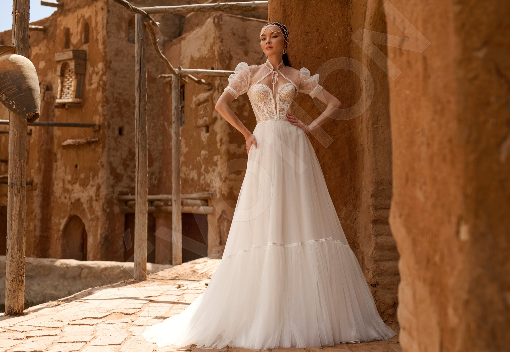 Neiva A-line Sweetheart Off White Wedding dress