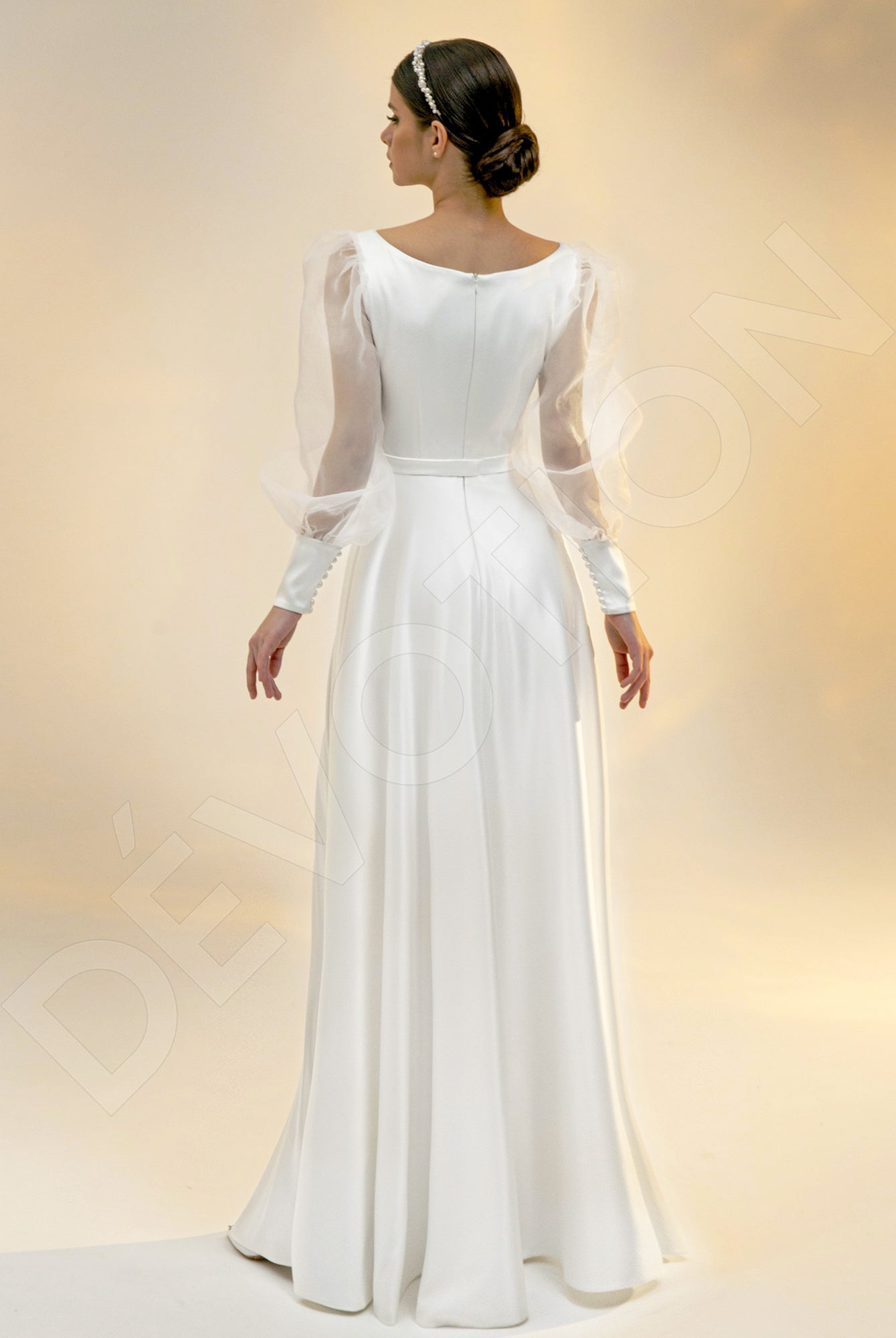 Alisia A-line Sweetheart Light Ivory Wedding dress