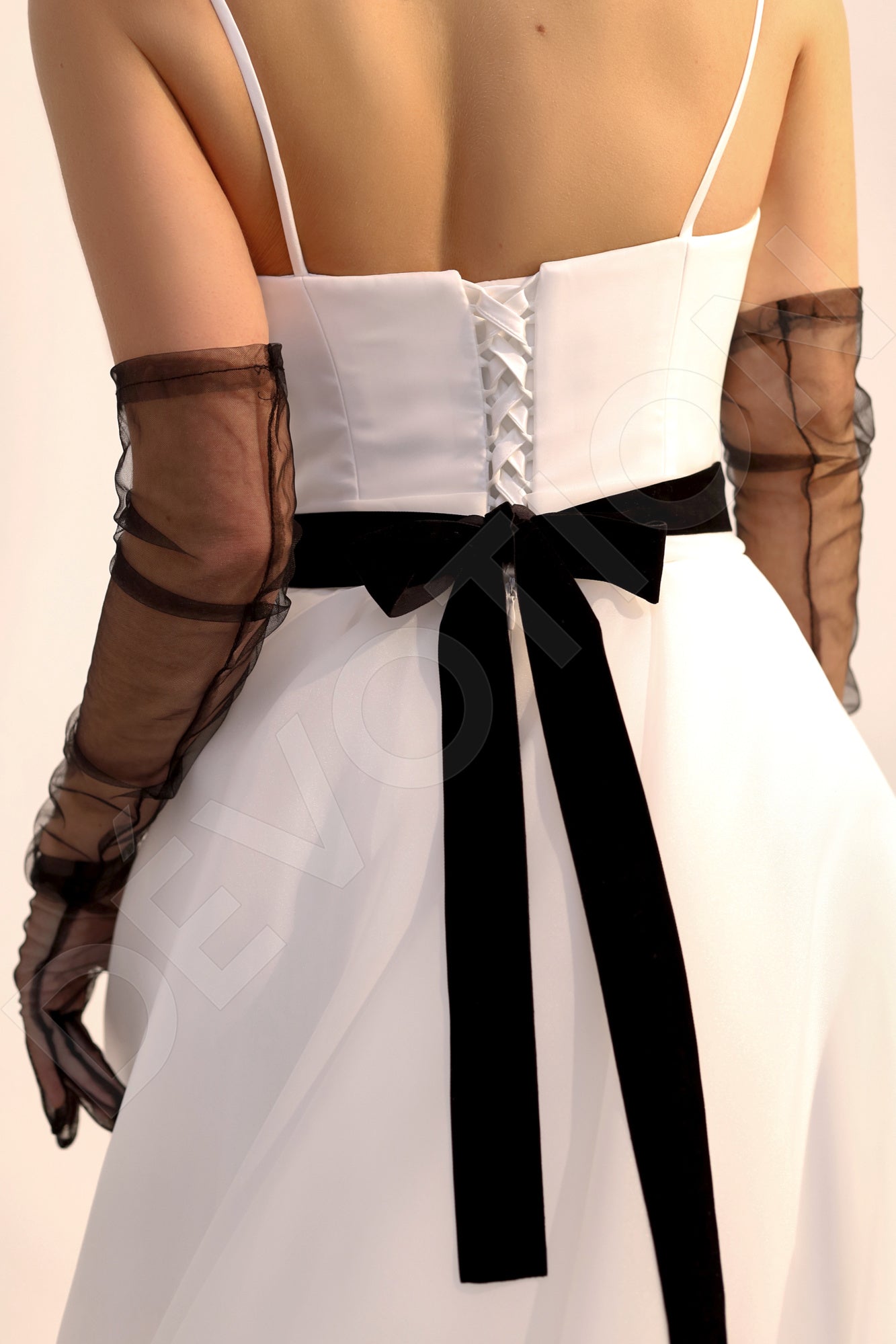 Mirena Princess/Ball Gown V-neck Light Ivory Wedding dress