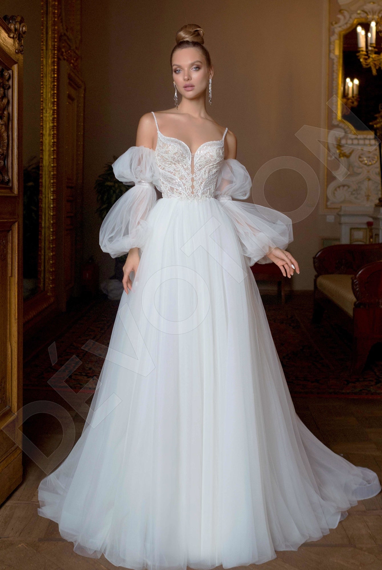 Inrey A-line Sweetheart Off White Wedding dress