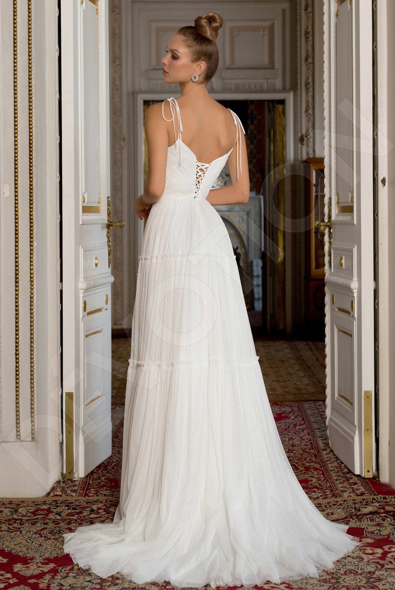 Ksailin A-line Sweetheart Off White Wedding dress