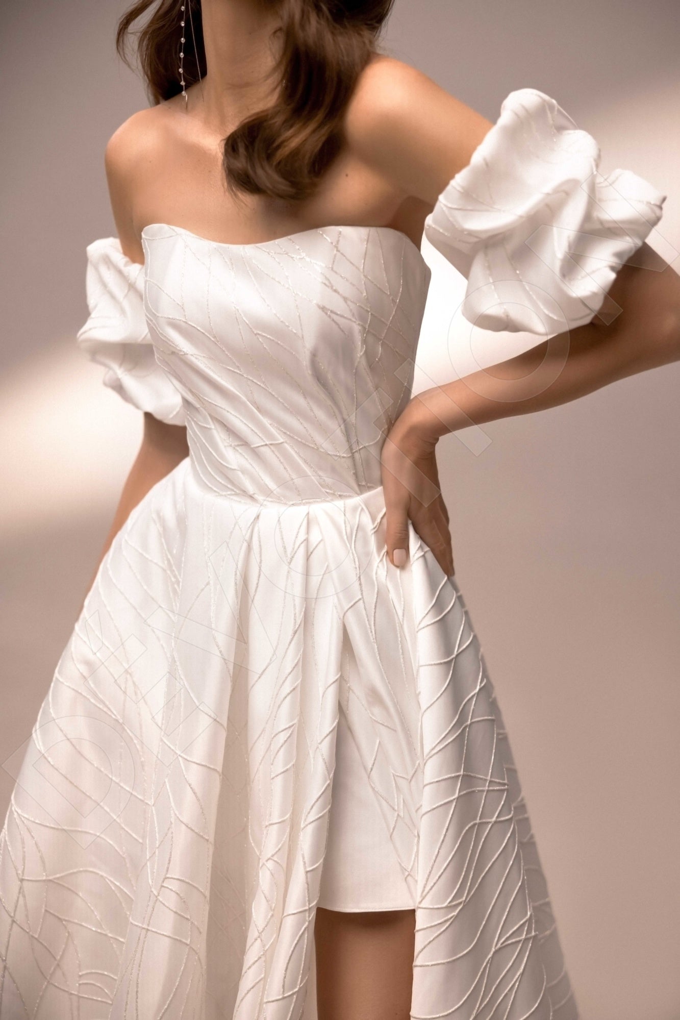 Sonela A-line Sweetheart Ivory Wedding dress