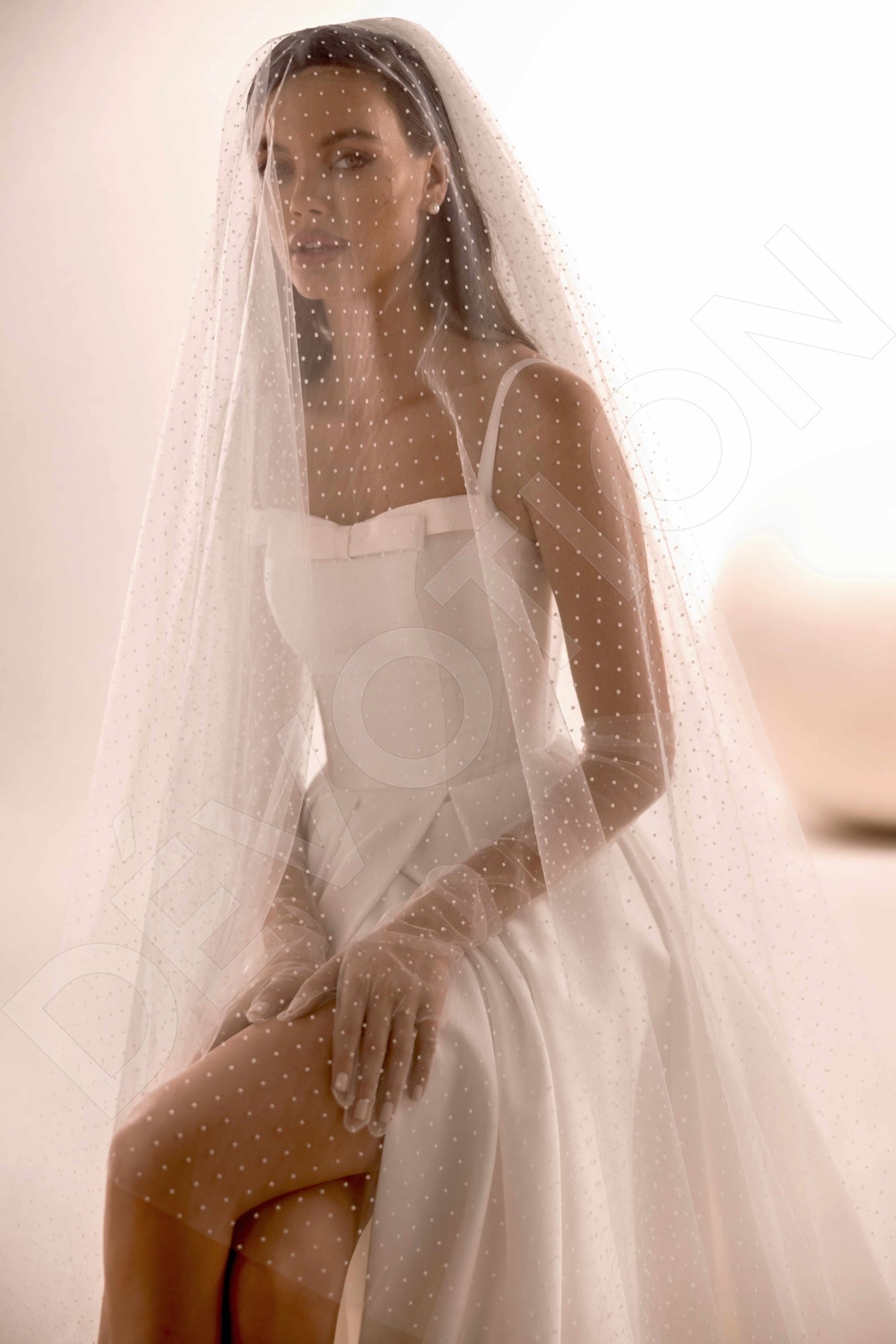 Tillie A-line Sweetheart Ivory Wedding dress