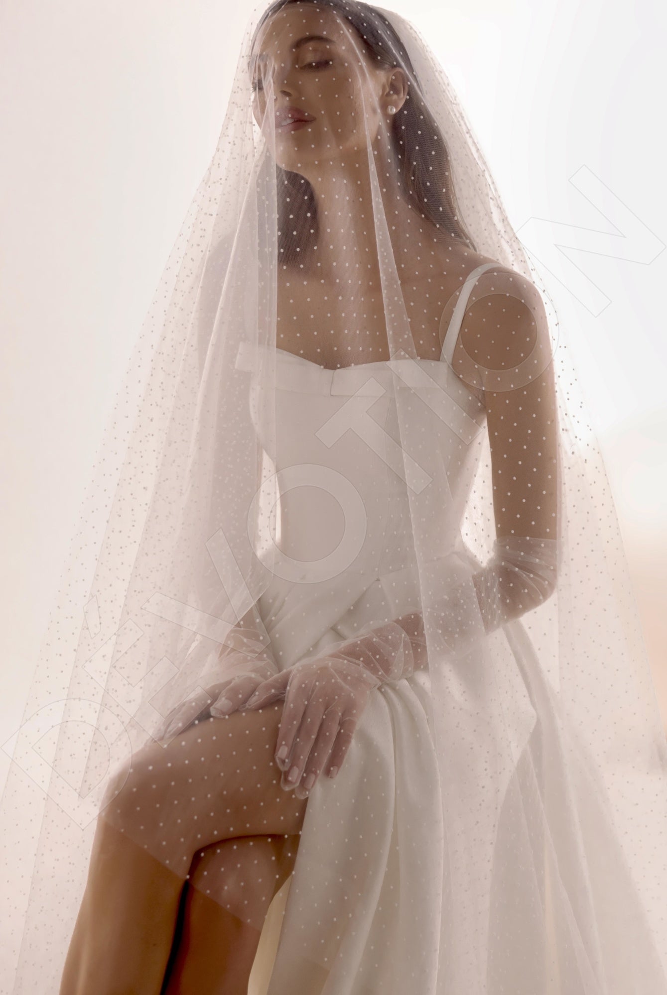 Tillie A-line Sweetheart Ivory Wedding dress