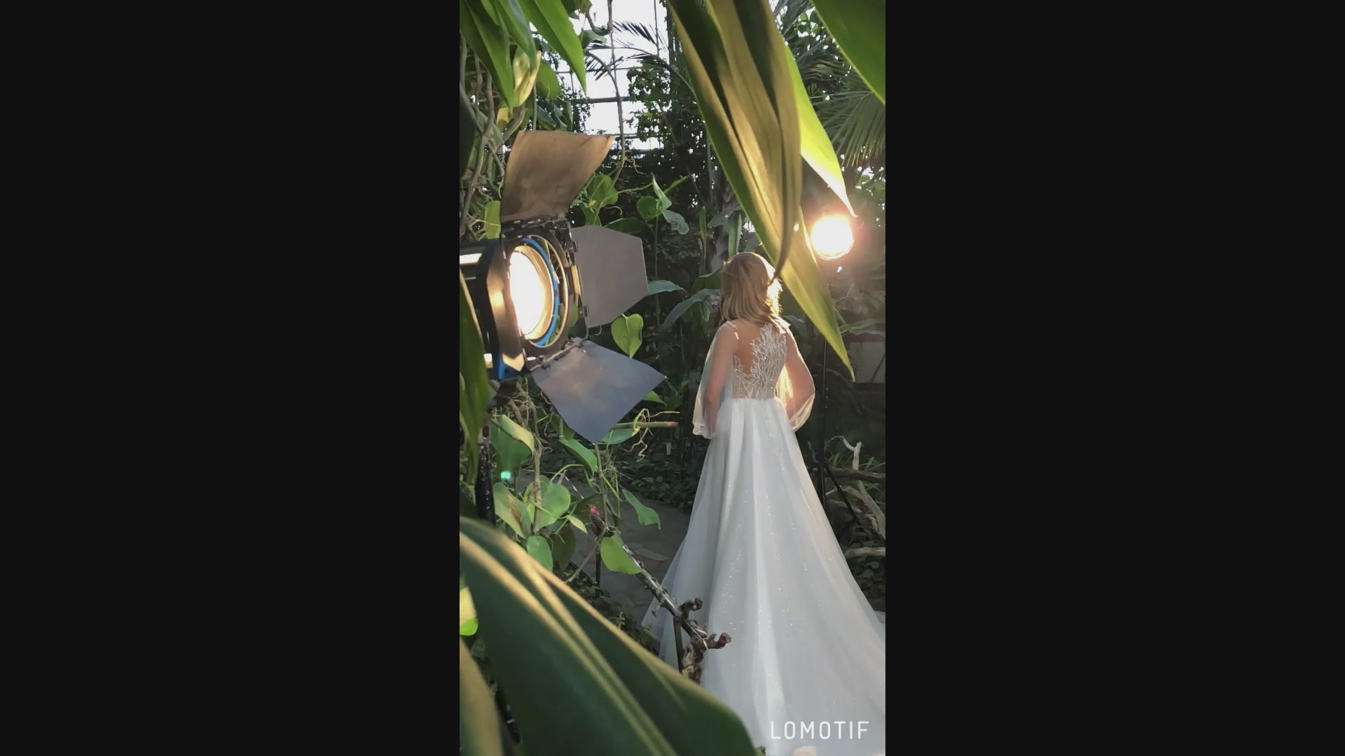 Ruby A-line Illusion Ivory Wedding dress video