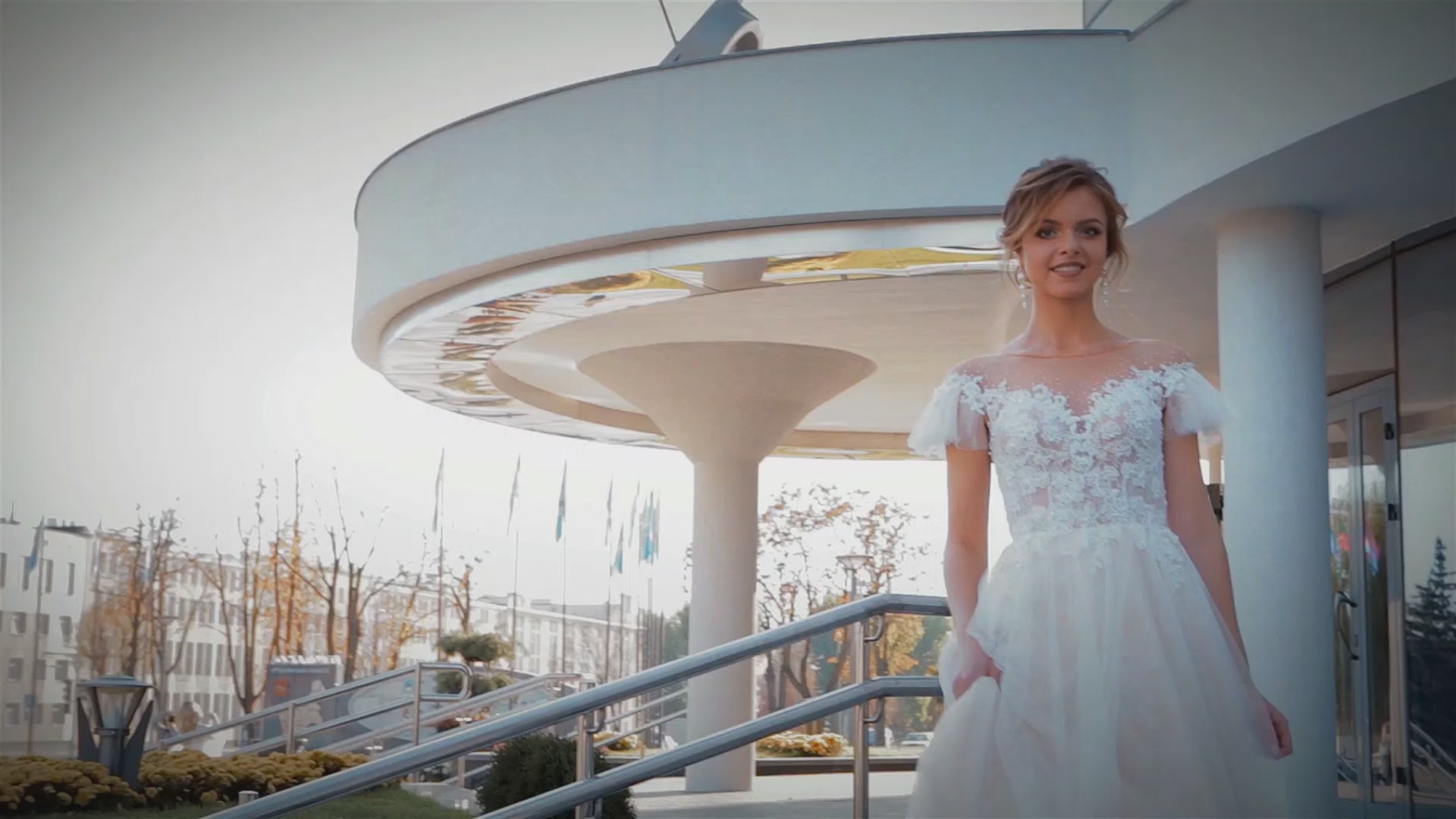 Josia A-line Illusion LightMilk Wedding dress video