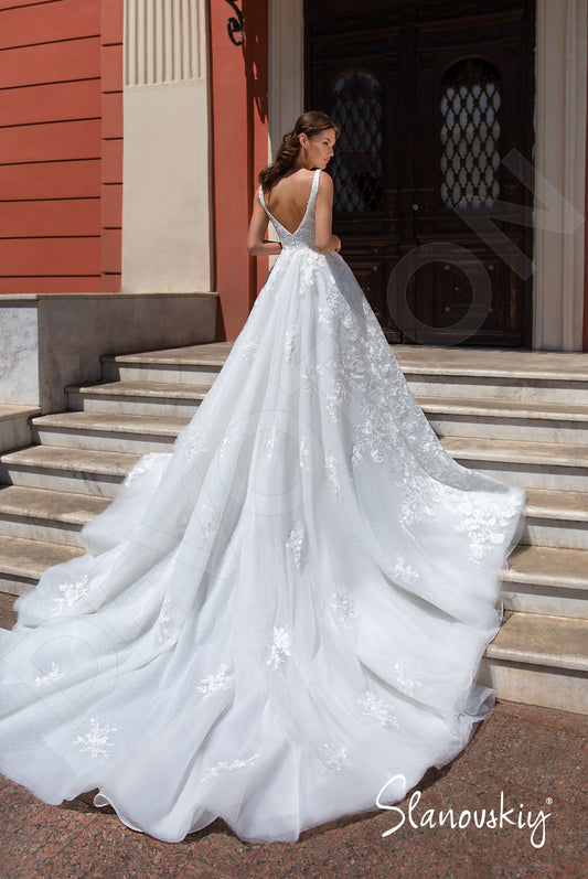 Sonate Princess/Ball Gown Illusion Ivory Milk Wedding dress