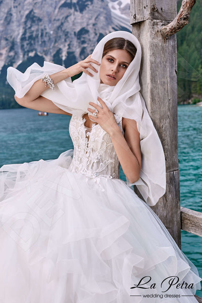 Myrtani Open back Princess/Ball Gown Sleeveless Wedding Dress 2