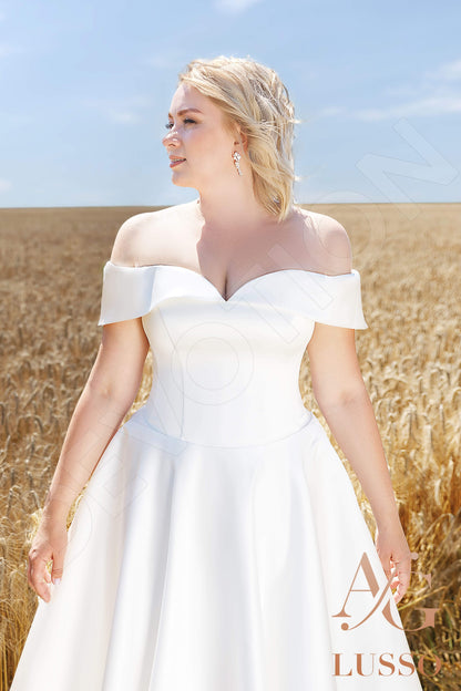 Dakotah Open back A-line Sleeveless Wedding Dress 2