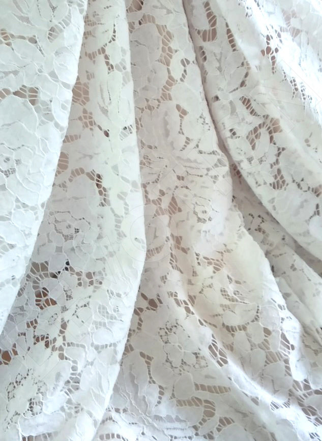 Frances Trumpet/Mermaid Illusion Ivory Wedding dress
