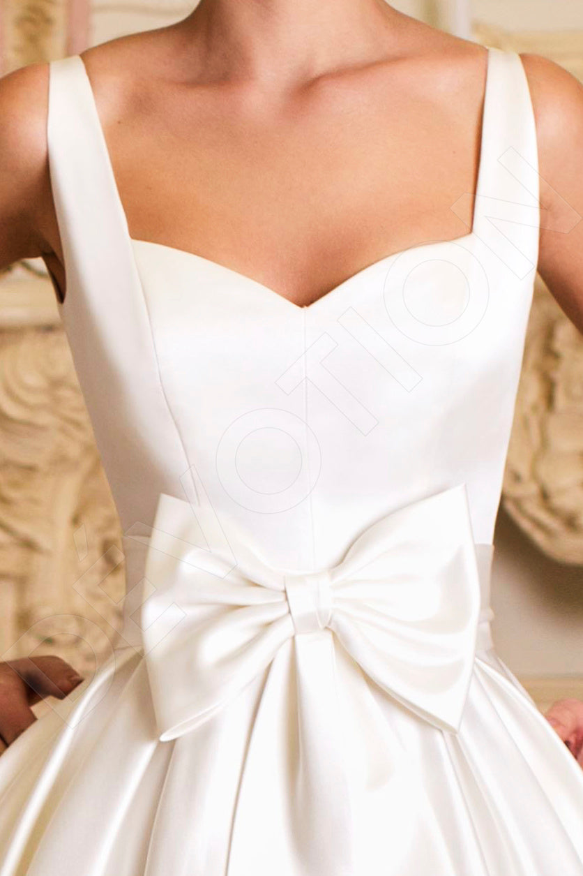 Trixie Full back Princess/Ball Gown Sleeveless Wedding Dress 2