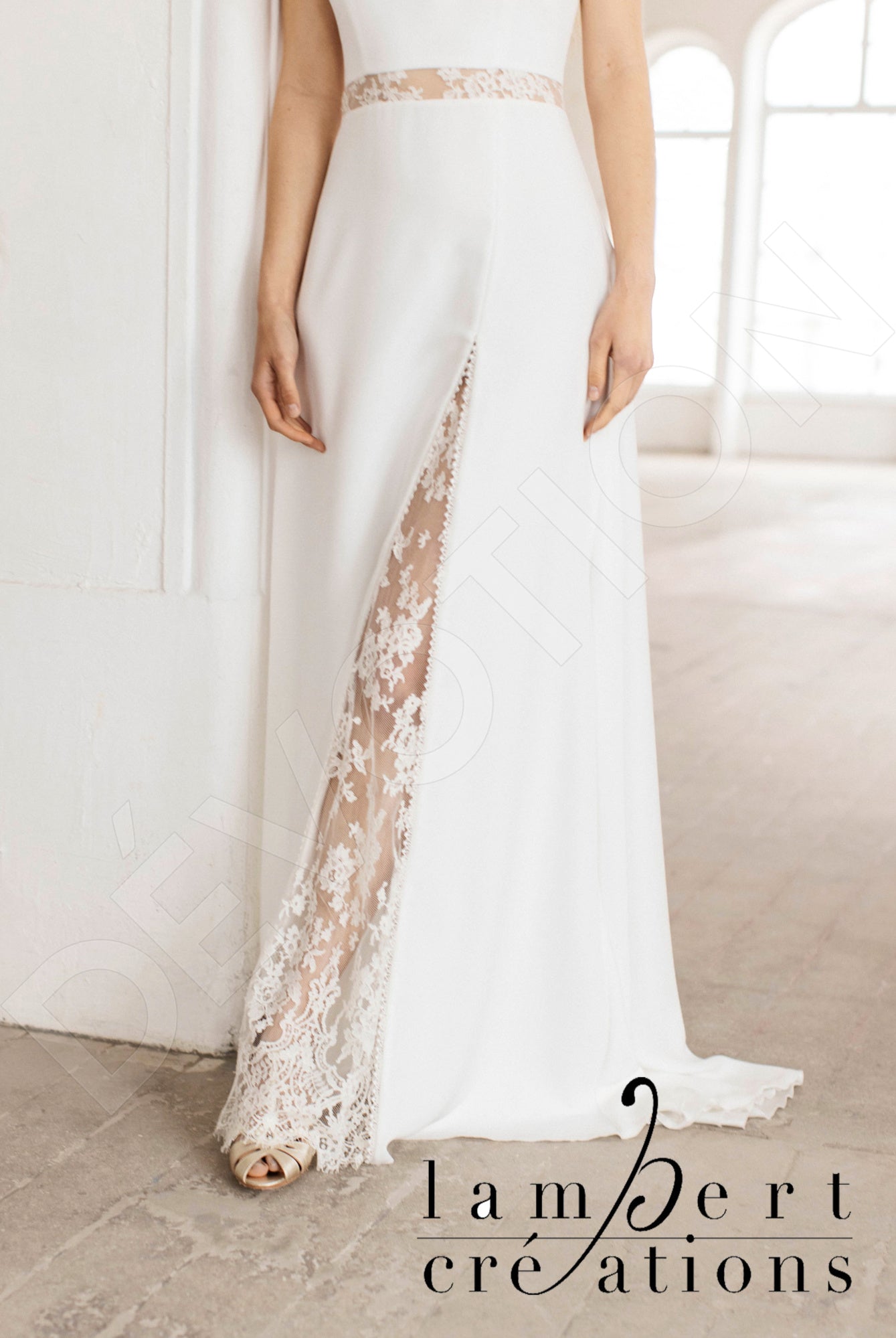 Canopée Open back A-line Sleeveless Wedding Dress 6