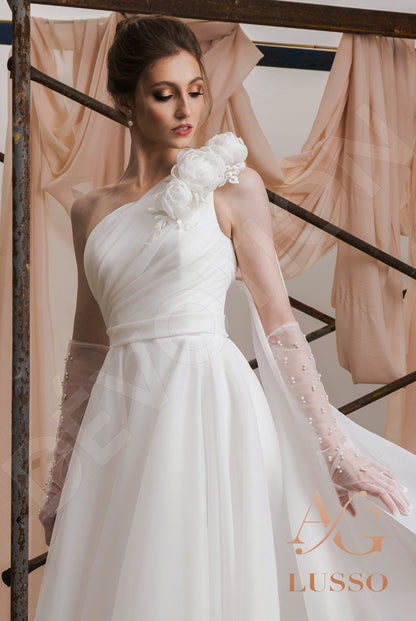 Lorinet Open back A-line Sleeveless Wedding Dress 2