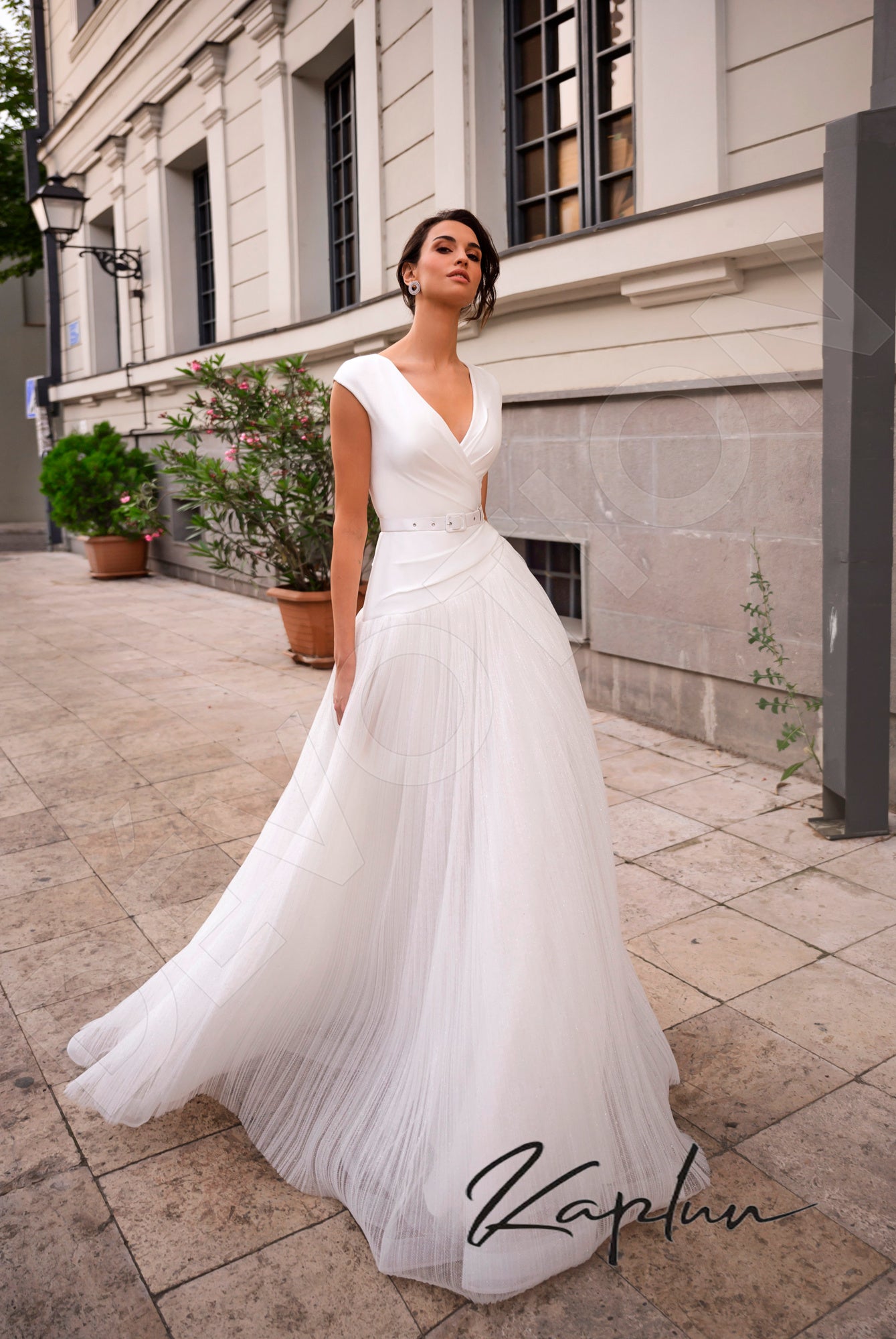 Sofy Full back A-line Sleeveless Wedding Dress 5