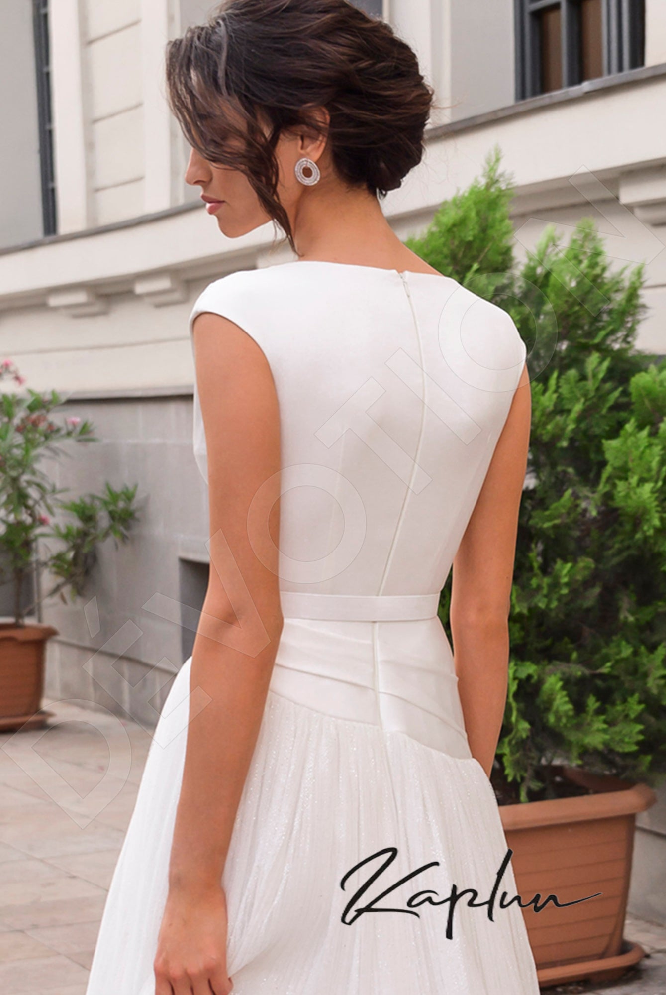 Sofy Full back A-line Sleeveless Wedding Dress 3