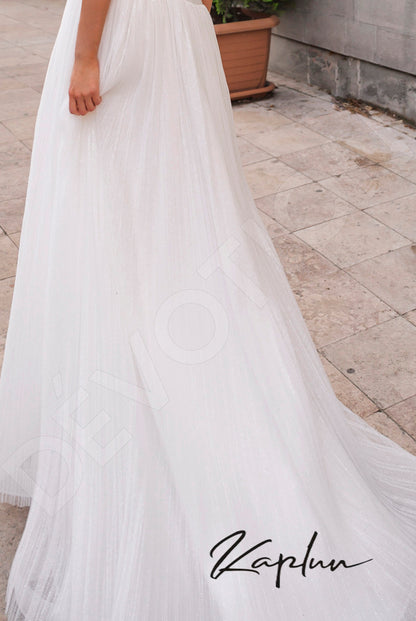 Sofy Full back A-line Sleeveless Wedding Dress 6