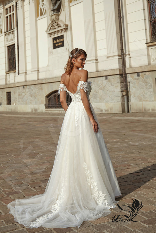 Luna A-line Sweetheart Ivory Wedding dress