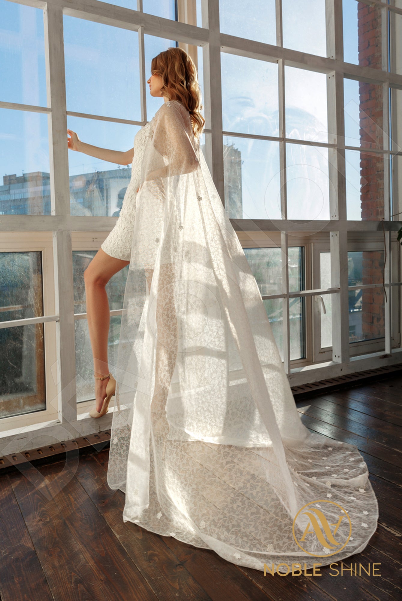 Saoirs Sheath/Column Straight across Milk Wedding dress