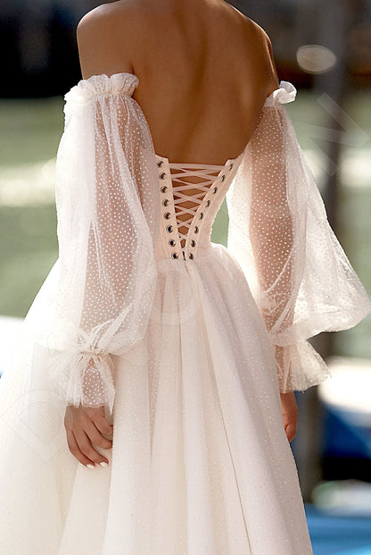 Jada Princess/Ball Gown Sweetheart Ivory Wedding dress 6