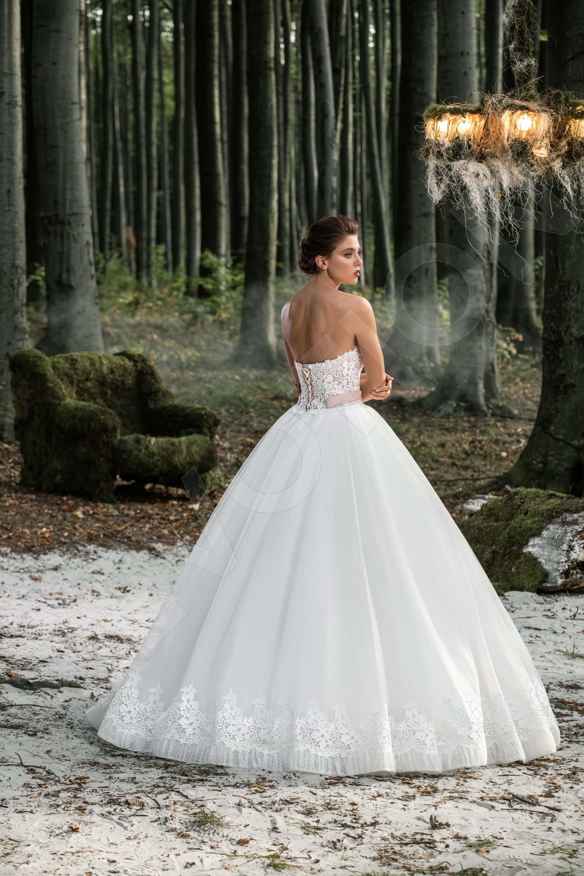 Langley Princess/Ball Gown Sweetheart White Wedding dress
