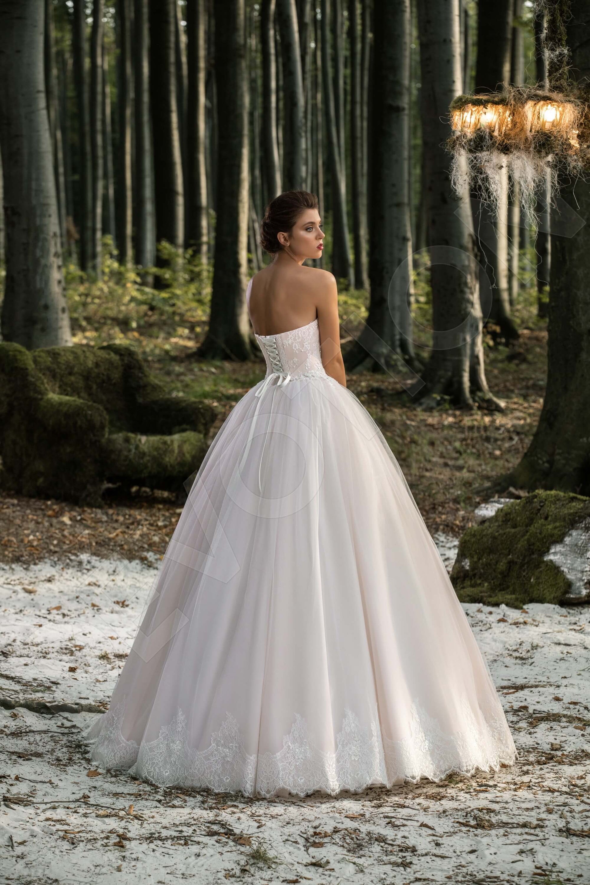 Marlin Princess/Ball Gown Sweetheart White Powder Wedding dress