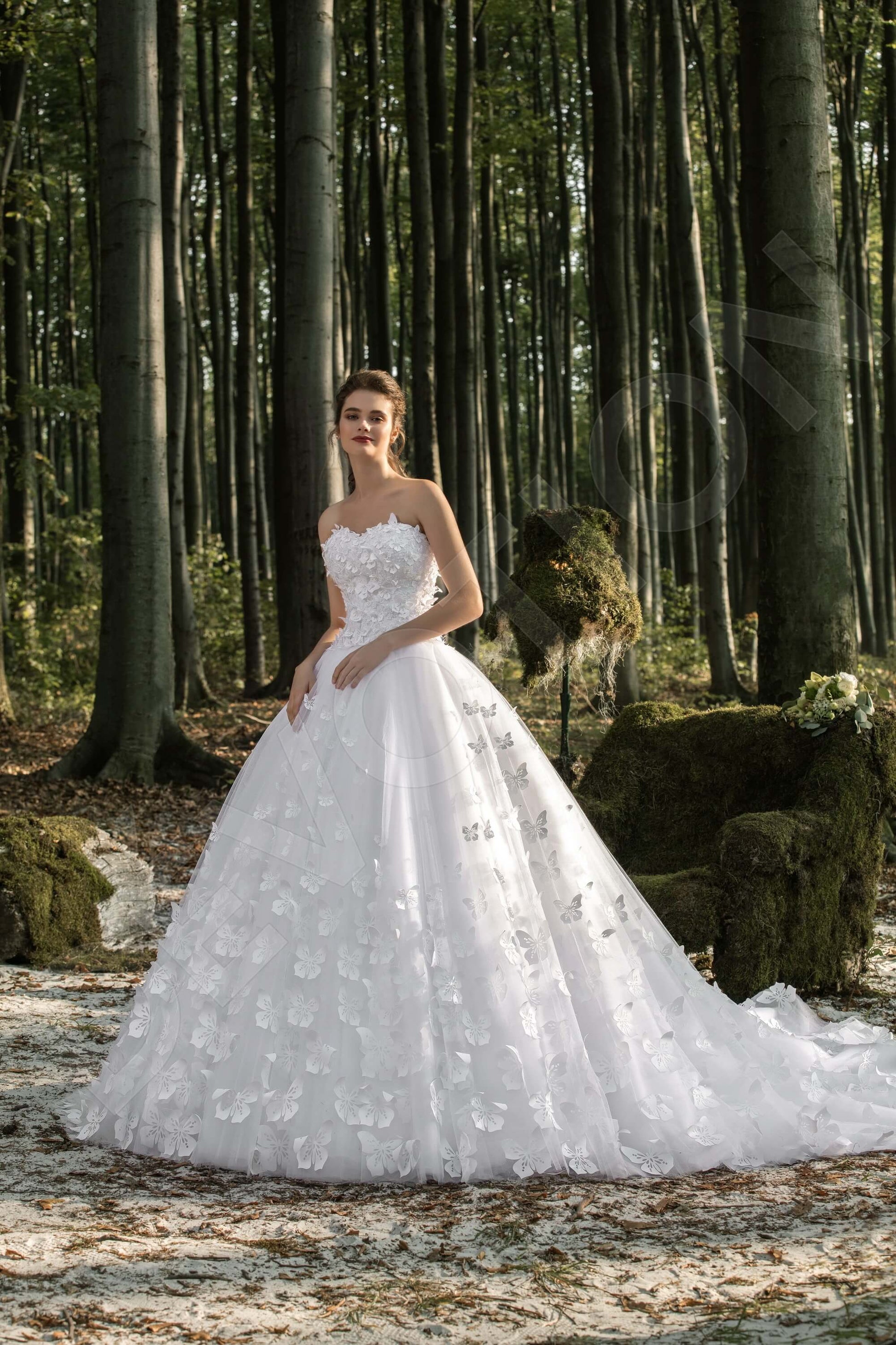 Reeve Princess/Ball Gown Sweetheart White Wedding dress
