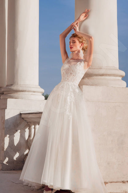 Jevala Full back Princess/Ball Gown Sleeveless Wedding Dress 2