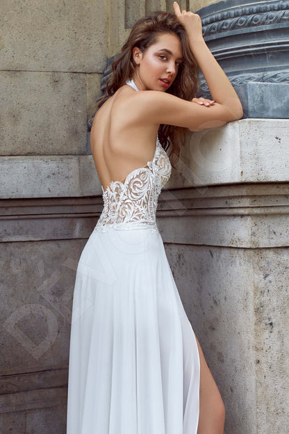 Gella Open back A-line Sleeveless Wedding Dress 3