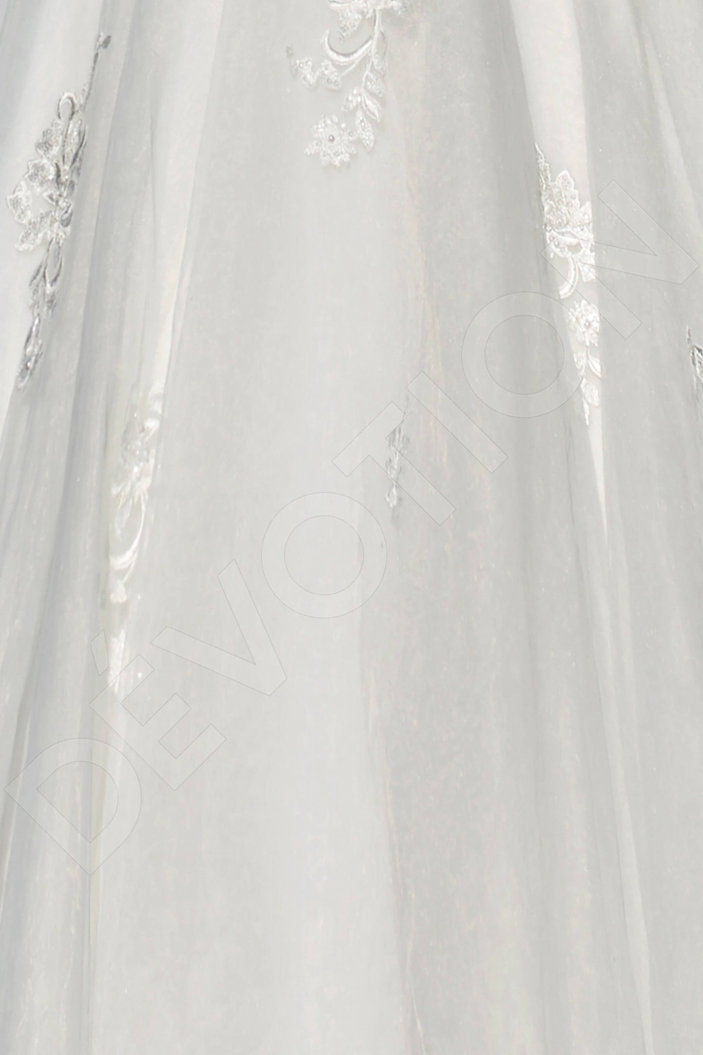 Samua Open back A-line Sleeveless Wedding Dress 4