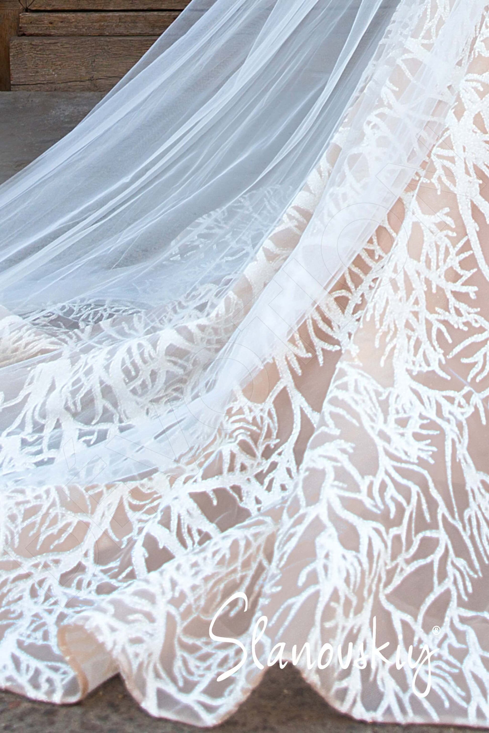 Lucia Princess/Ball Gown Jewel Milk Ivory Wedding dress