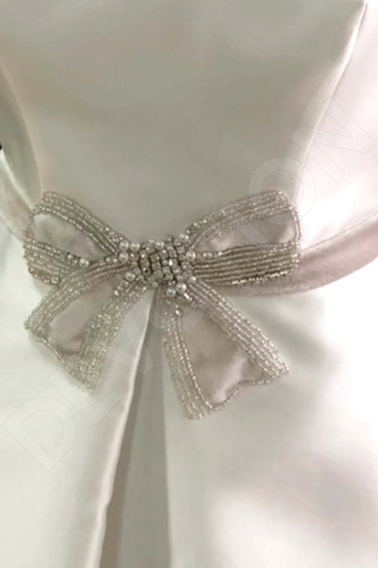 Sophily Open back A-line Sleeveless Wedding Dress 8