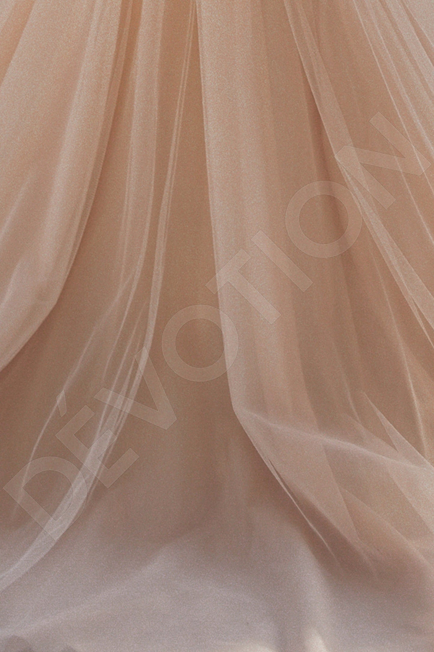 Samantina Open back Trumpet/Mermaid Sleeveless Wedding Dress 7