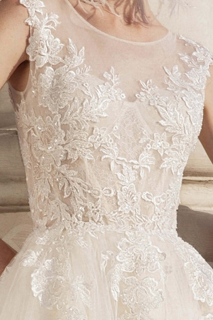 Jevala Full back Princess/Ball Gown Sleeveless Wedding Dress 6
