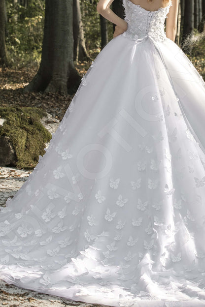 Reeve Open back Princess/Ball Gown Strapless Wedding Dress 6