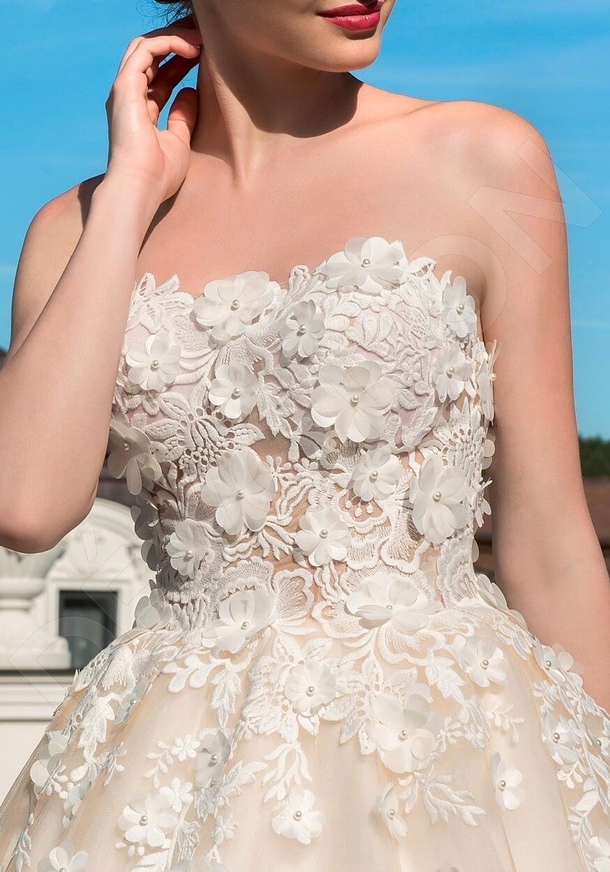 Jessamy Open back Princess/Ball Gown Strapless Wedding Dress 6