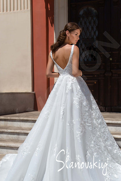 Sonate Open back Princess/Ball Gown Sleeveless Wedding Dress 6