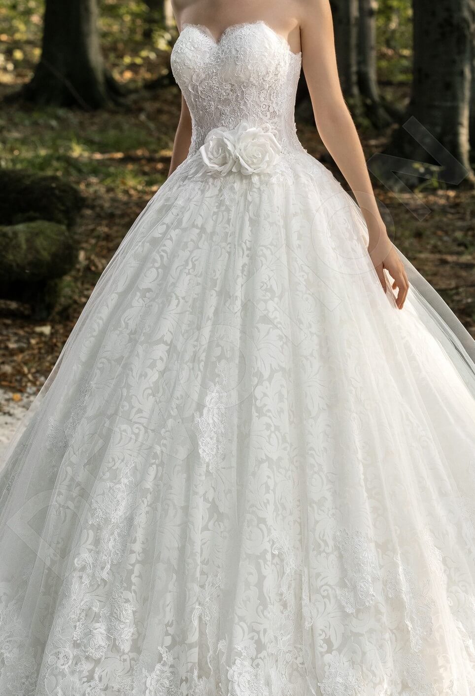Noely Princess/Ball Gown Sweetheart White Wedding dress