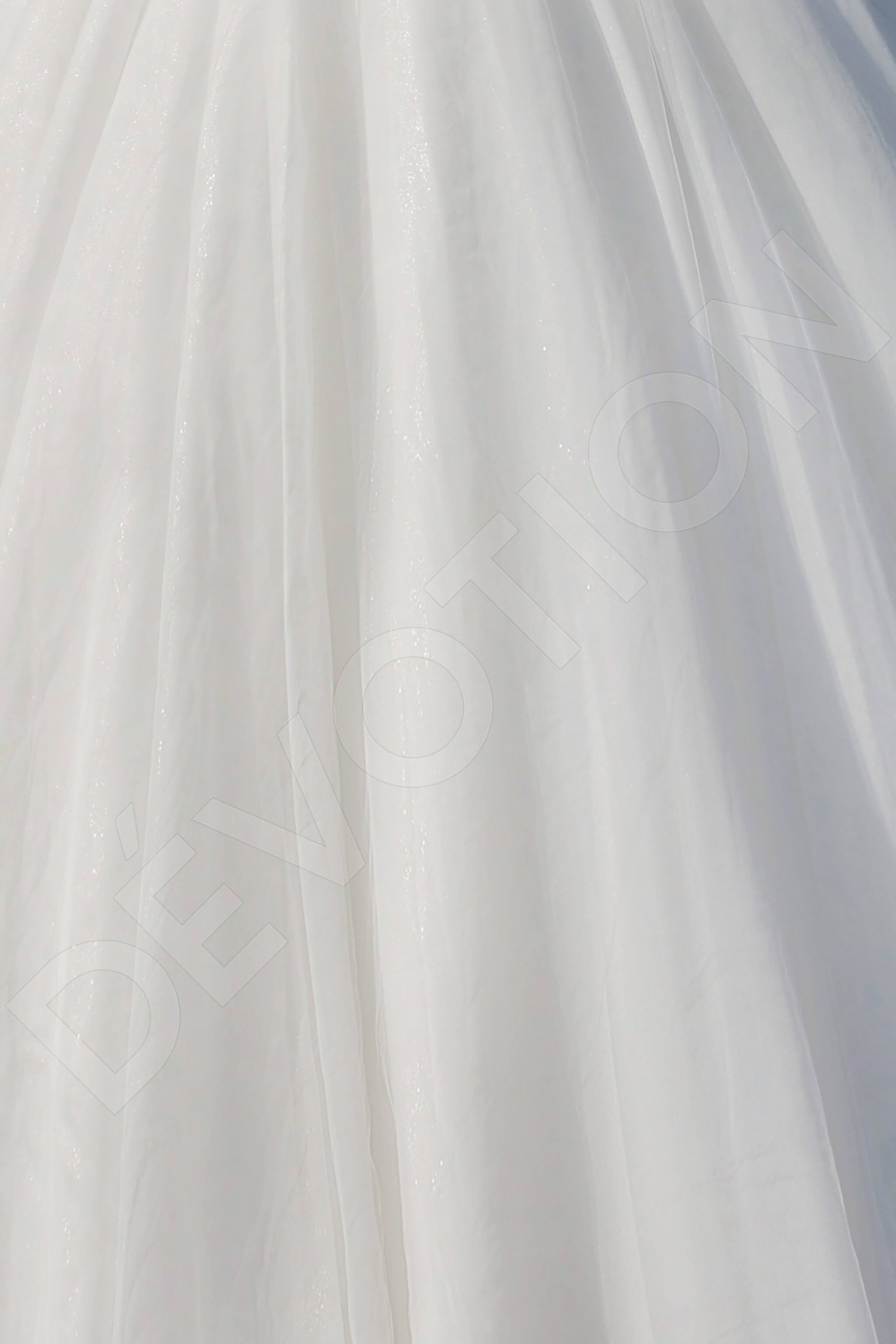 Milona Princess/Ball Gown Boat/Bateau White Wedding dress