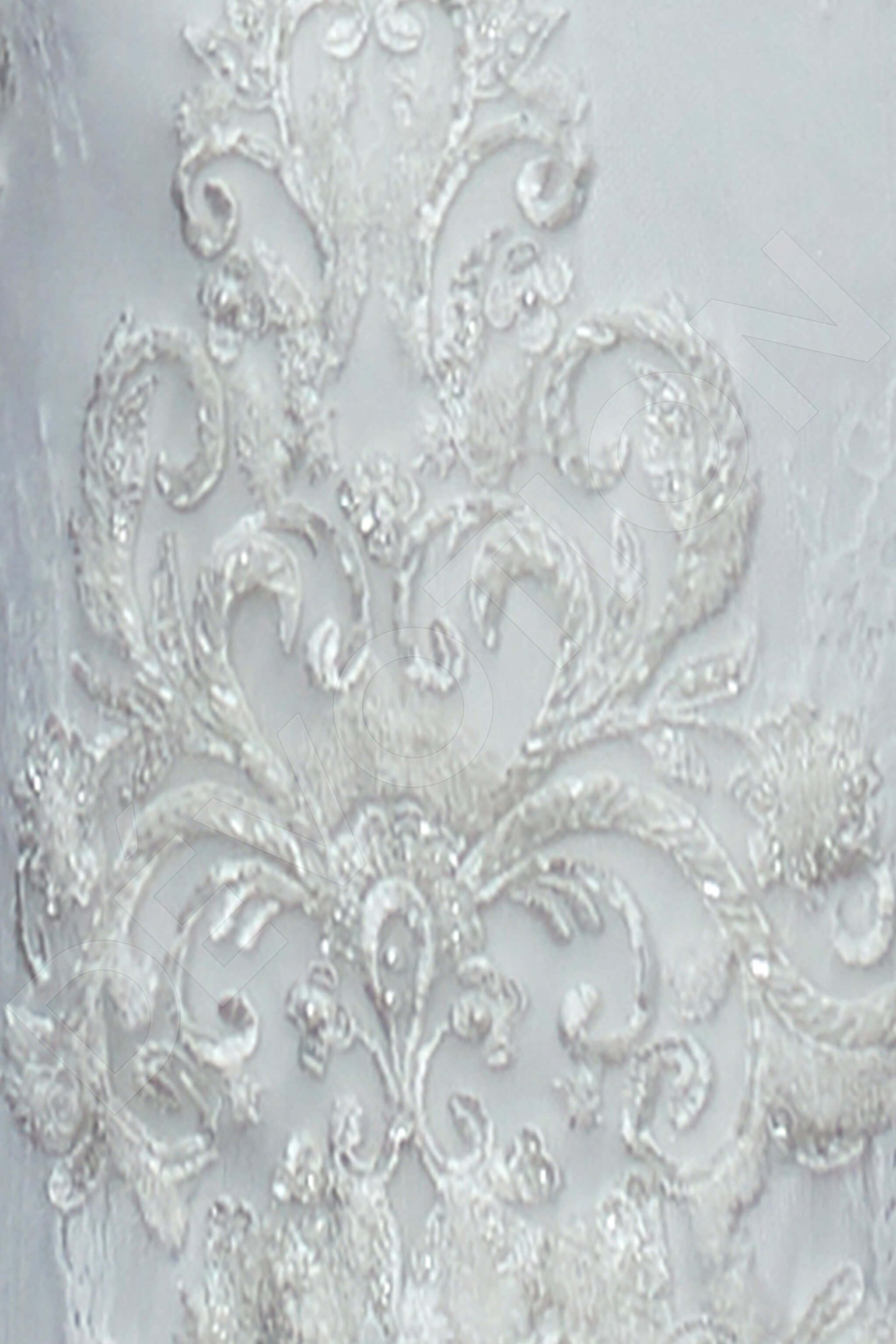 Vigitta Trumpet/Mermaid Illusion White Wedding dress
