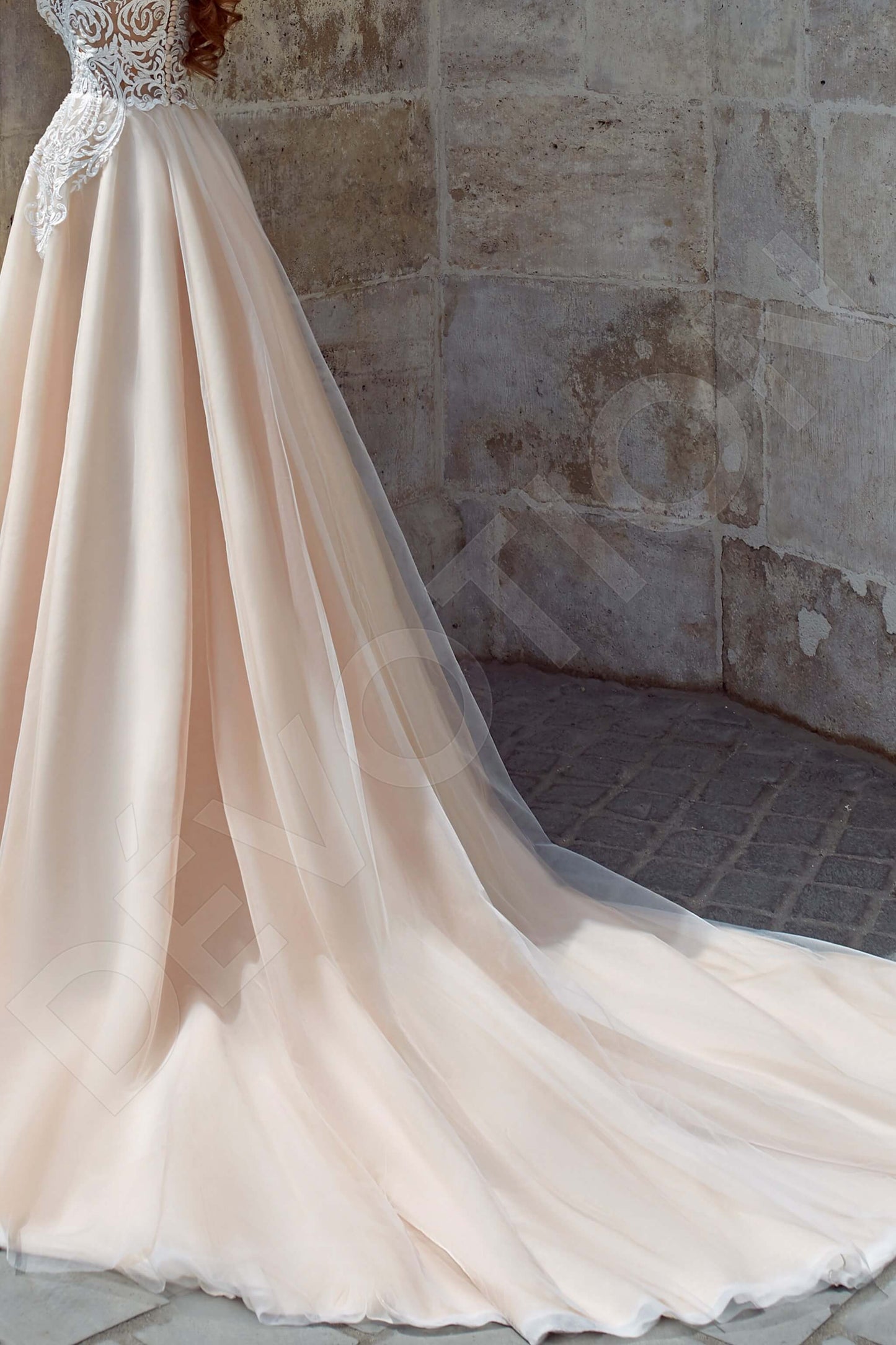 Lavita Open back A-line Sleeveless Wedding Dress 6