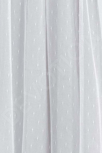Odilla Open back A-line Strapless Wedding Dress 7