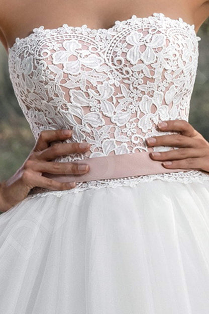 Langley Open back Princess/Ball Gown Strapless Wedding Dress 5