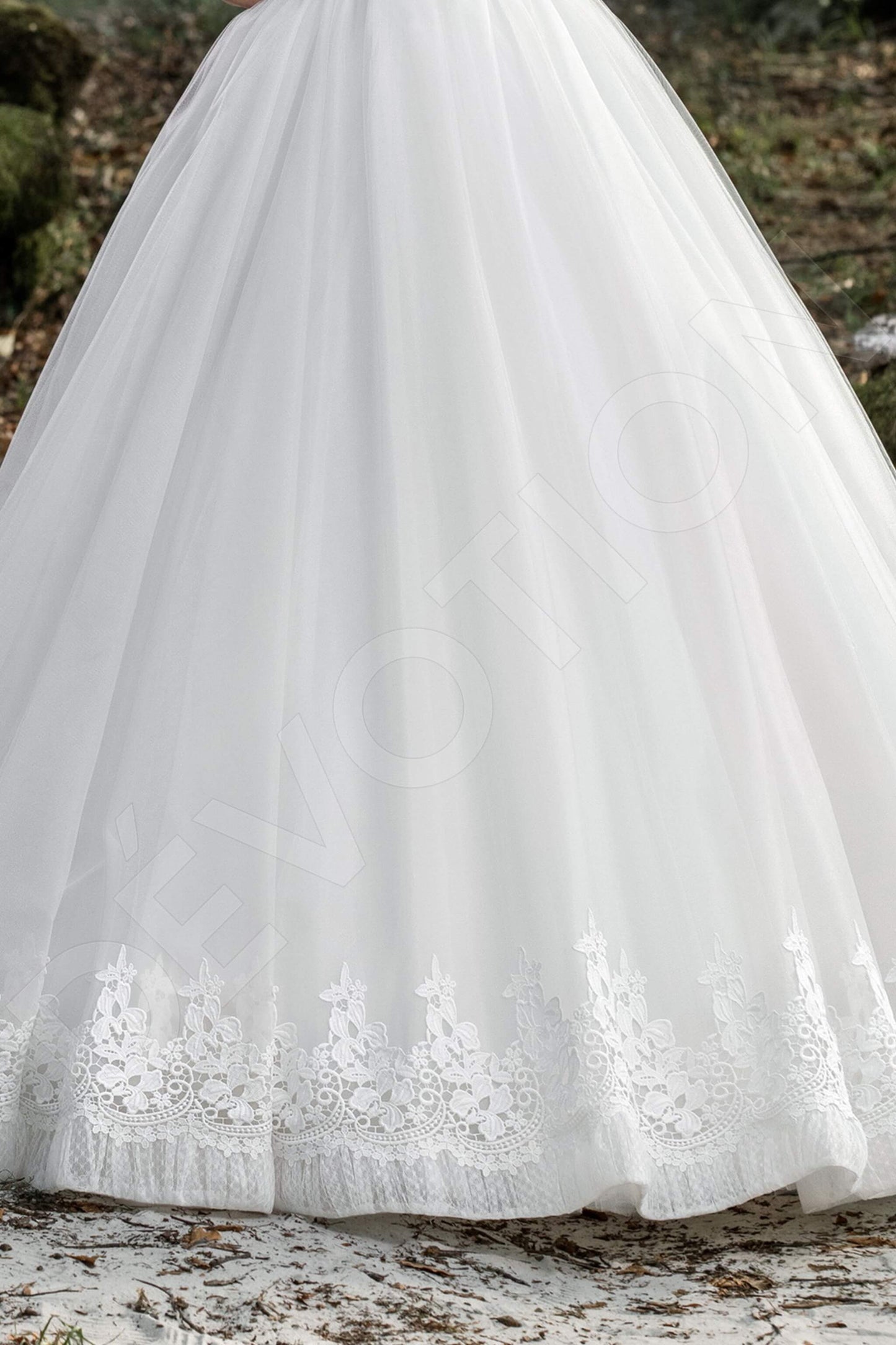Langley Open back Princess/Ball Gown Strapless Wedding Dress 7