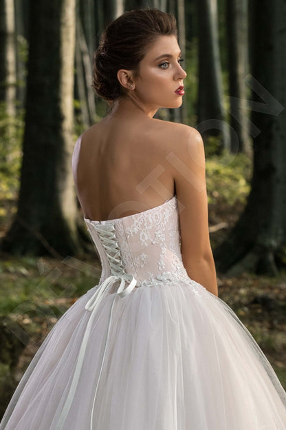 Marlin Open back Princess/Ball Gown Strapless Wedding Dress 4