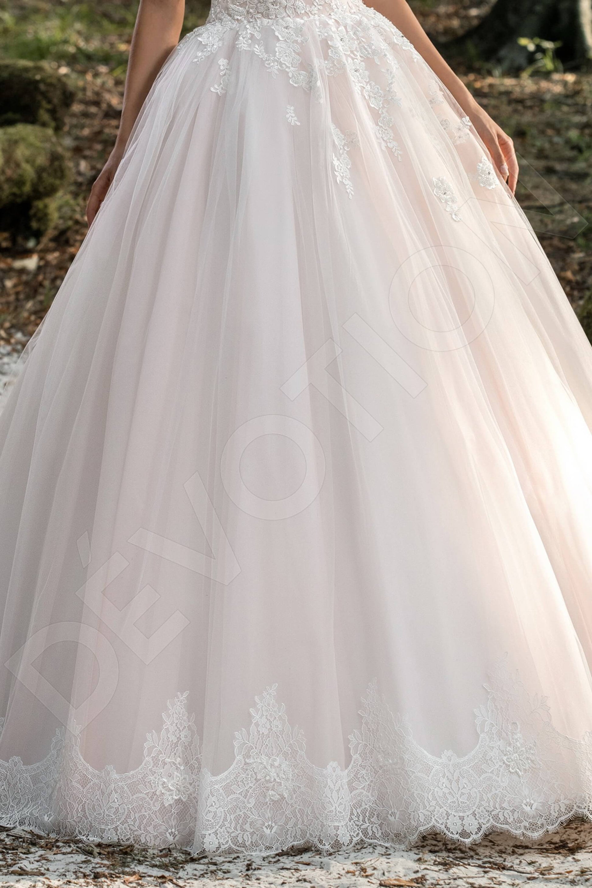 Marlin Princess/Ball Gown Sweetheart White Powder Wedding dress